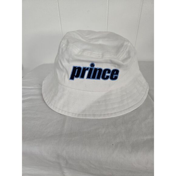 Prince Unisex White Pickleball Bucket Hat One Size Fits Most New without tags - Picture 1 of 4